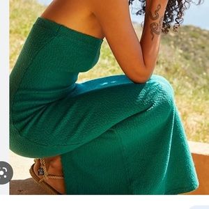 free people rio maxi dress green balsam *NWT